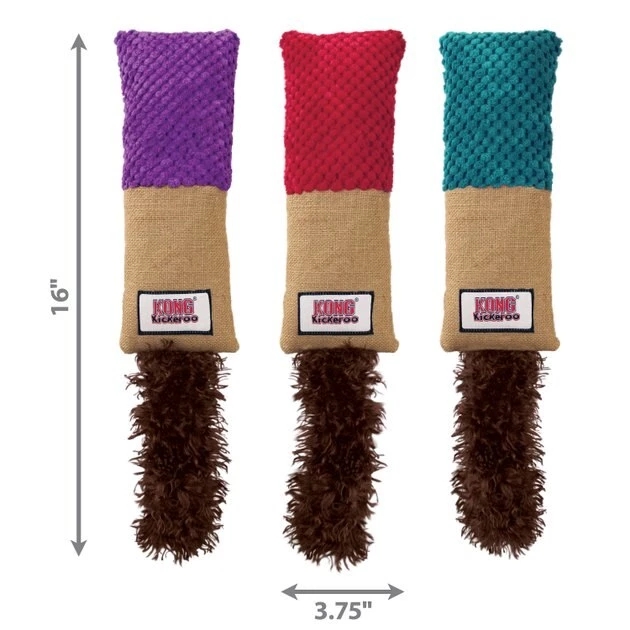 KONG Kickeroo Cuddler Cat Toy, Color Varies 5 KONG Kickeroo Cuddler Cat Toy, Color Varies - Image 3