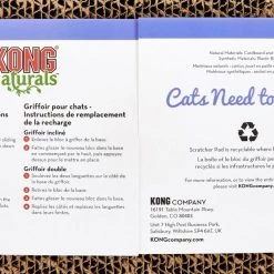 KONG Naturals Cat Scratcher Refill, 2-pack 10 KONG Naturals Cat Scratcher Refill, 2-pack -KONG Toys Shop 150517 PT3. SY630 V1603151192