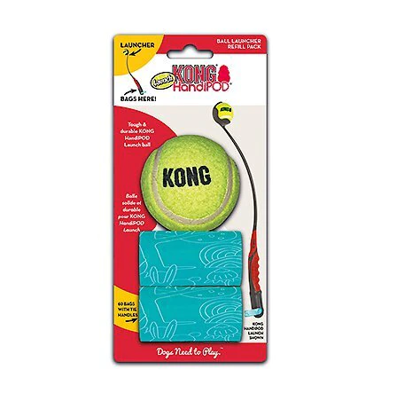 KONG HandiPOD Launch Dog Toy Poop Bag Refills, 60 count 3 KONG HandiPOD Launch Dog Toy Poop Bag Refills, 60 count