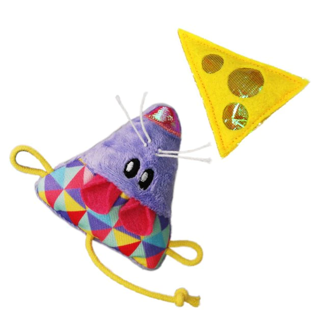 KONG Crackles & Cheez Mouse Cat Toy, 2 count 3 KONG Crackles & Cheez Mouse Cat Toy, 2 count