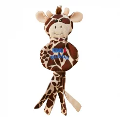 KONG Wubba No Stuff Giraffe Dog Toy, Large