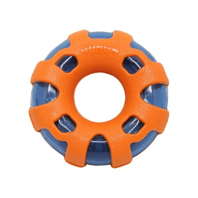 KONG Wrapz Ring Dog Toy 3 KONG Wrapz Ring Dog Toy