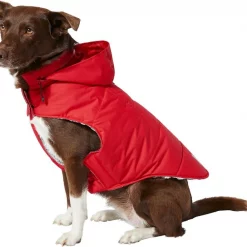 KONG Extreme Thermal Insulated Dog Parka, Red