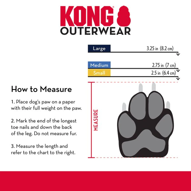 KONG Marl Knit Dog Booties 4 KONG Marl Knit Dog Booties - Image 2