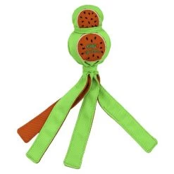KONG Wubba Ballistic Watermelon Squeaky Plush Dog Toy, Large