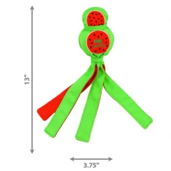 KONG Wubba Ballistic Watermelon Squeaky Plush Dog Toy, Large -KONG Toys Shop 262890 PT2. SY630 V1614811299