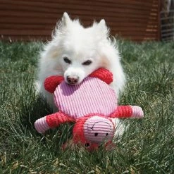 KONG Low Stuff Crackle Tummiez Pig Squeaky Plush Dog Toy, Large -KONG Toys Shop 262959 PT2. SY630 V1611090665