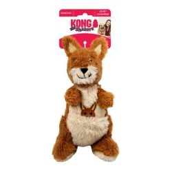KONG Shakers Passports Kangaroo Squeaky Plush Dog Toy, Medium -KONG Toys Shop 262971 PT3. SY630 V1611091336