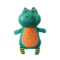 KONG Whoopz Gator Squeaky Plush Dog Toy