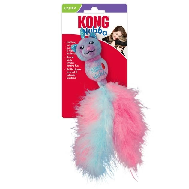 KONG Cat Wubba Caticorn Cat Toy 4 KONG Cat Wubba Caticorn Cat Toy - Image 2