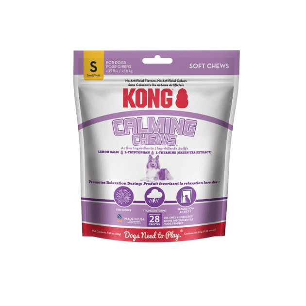 KONG Calming Chews Small Dog Supplement 3 KONG Calming Chews Small Dog Supplement