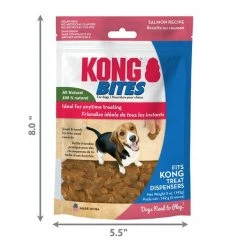 KONG Bites Grain-Free Salmon Dog Treats, 5-oz bag 9 KONG Bites Grain-Free Salmon Dog Treats, 5-oz bag -KONG Toys Shop 295102 PT3. SY630 V1623130994