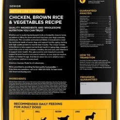 American Journey||KONG American Journey Active Life Formula Senior Chicken, Brown Rice & Vegetables Recipe Dry Food + KONG Senior Dog Toy, Large 12 American Journey||KONG American Journey Active Life Formula Senior Chicken, Brown Rice & Vegetables Recipe Dry Food + KONG Senior Dog Toy, Large -KONG Toys Shop 302224 PT2. SY630 V1623039148