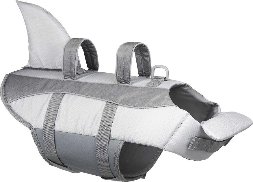 Frisco||KONG Frisco Shark Life Jacket + KONG Aqua Dog Toy, Large 5 Frisco||KONG Frisco Shark Life Jacket + KONG Aqua Dog Toy, Large - Image 3