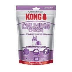 KONG Classic Toy + Calming Chews Medium & Large Dog Supplement -KONG Toys Shop 303678 PT5. SY630 V1633535474