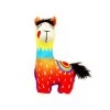KONG Ballistic Vibez Llamas Squeaky Plush Dog Toy
