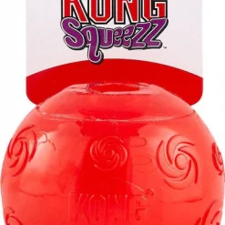 KONG Squeezz Ball Dog Toy, Color Varies