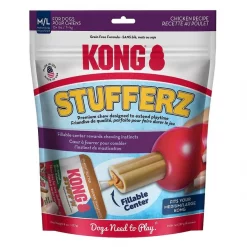 KONG Stufferz Chicken Dog Treats, 8-oz bag, Medium/Large