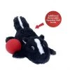 KONG Cozie Pocketz Skunk Dog Toy, Black/White -KONG Toys Shop 329449 MAIN. SY630 V1634834822