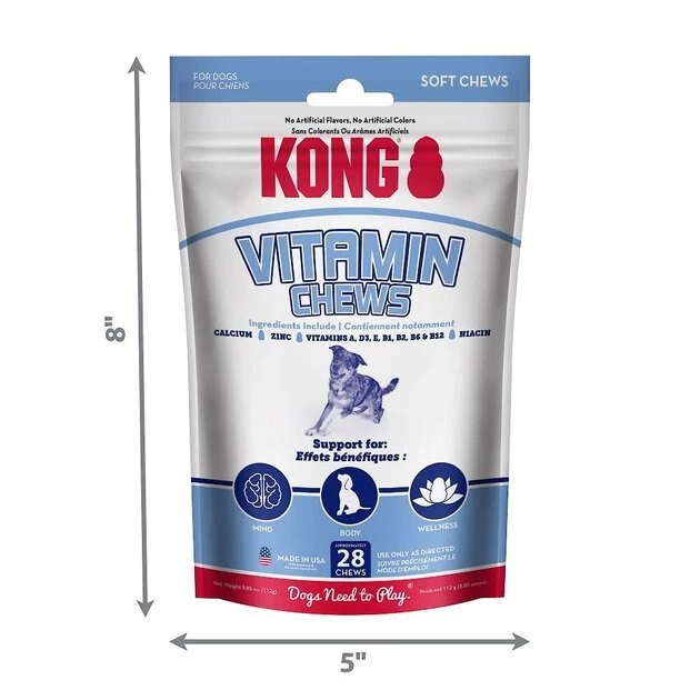 KONG Vitamin Soft & Chewy Dog Treats 8 KONG Vitamin Soft & Chewy Dog Treats - Image 6