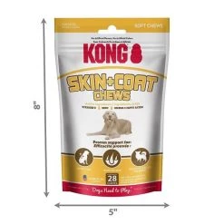KONG Skin & Coat Soft & Chewy Dog Treats 13 KONG Skin & Coat Soft & Chewy Dog Treats -KONG Toys Shop 332468 PT5. SY630 V1633387075