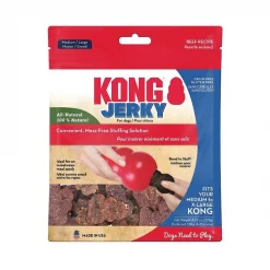KONG Jerky Beef Grain-Free Gluten-Free Soft & Chewy Dog Medium/Large Treats