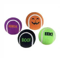 KONG Halloween Sport Balls Dog Toy, 3 count