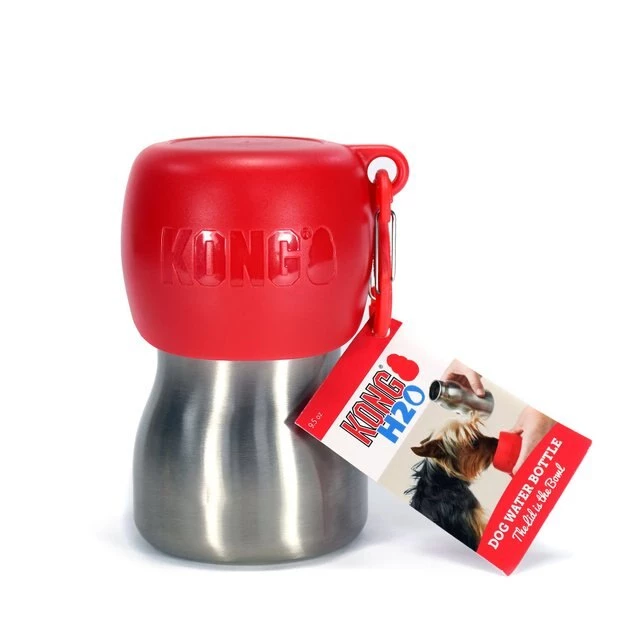 KONG H2O Dog Stainless Steel Bottle 4 KONG H2O Dog Stainless Steel Bottle - Image 2