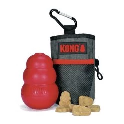 KONG Dog Treat Bag, Red & Black, Small -KONG Toys Shop 364077 PT2. SY630 V1643837206