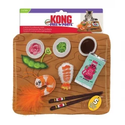 KONG Pull-A-Partz Sushi Catnip Cat Toys, 5 count -KONG Toys Shop 370841 PT5. SY630 V1647470231