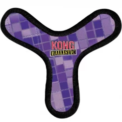 KONG Ballistic Boomerang Dog Toy, Color Varies