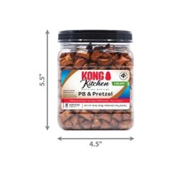 KONG Kitchen Natural Peanut Butter & Pretzel Crunchy Dog Treats, 18-oz tub 10 KONG Kitchen Natural Peanut Butter & Pretzel Crunchy Dog Treats, 18-oz tub -KONG Toys Shop 534822 PT3. SY630 V1657658788
