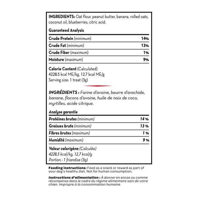 KONG Kitchen Picnic In The Park Grain-Free Peanut Butter Crunchy Biscuit Dog Treats, 8-oz box 5 KONG Kitchen Picnic In The Park Grain-Free Peanut Butter Crunchy Biscuit Dog Treats, 8-oz box - Image 3