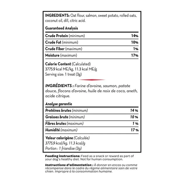 KONG Kitchen Poke Party' Salmon Crunchy Biscuit Dog Treats, 8-oz box 5 KONG Kitchen Poke Party' Salmon Crunchy Biscuit Dog Treats, 8-oz box - Image 3