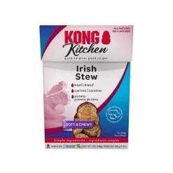 KONG Kitchen Irish Stew Grain-Free Beef Chewy Dog Treats, 7-oz box