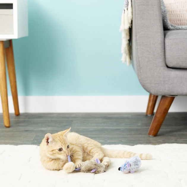 KONG Refillable Frosty Mice Catnip Cat Toy 6 KONG Refillable Frosty Mice Catnip Cat Toy - Image 4