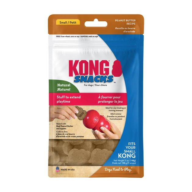 KONG Stuff'N Peanut Butter Snacks Dog Treats 3 KONG Stuff'N Peanut Butter Snacks Dog Treats