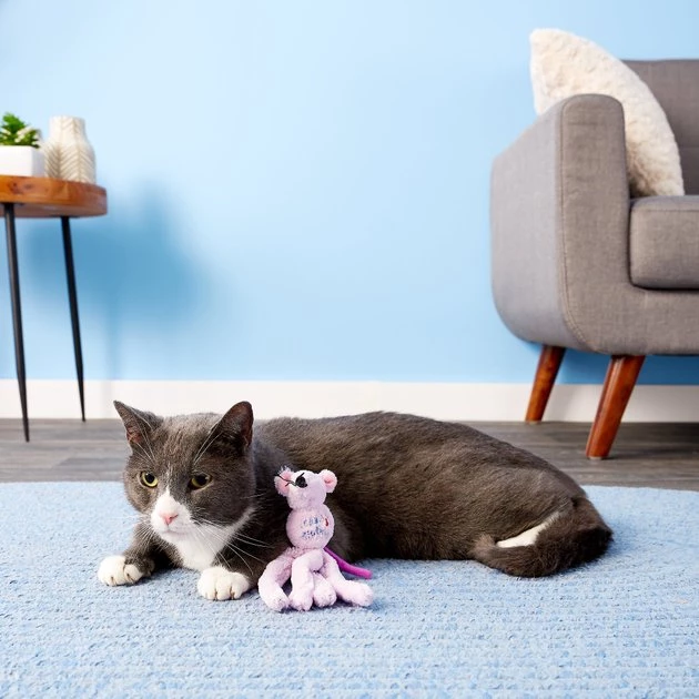 KONG Wubba Cat Friends Mouse Cat Toy, Color Varies 6 KONG Wubba Cat Friends Mouse Cat Toy, Color Varies - Image 4