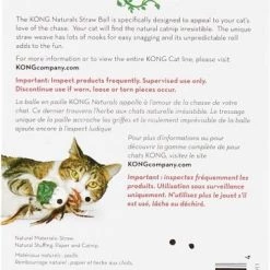 KONG Naturals Straw Balls Cat Toy -KONG Toys Shop 59317 PT3. SY630 V1603151486