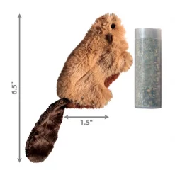 KONG Refillable Beaver Catnip Cat Toy -KONG Toys Shop 62864 PT2. SY630 V1603133841