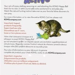 KONG Moppy Ball Cat Toy, Color Varies -KONG Toys Shop 66570 PT5. SY630 V1603149105