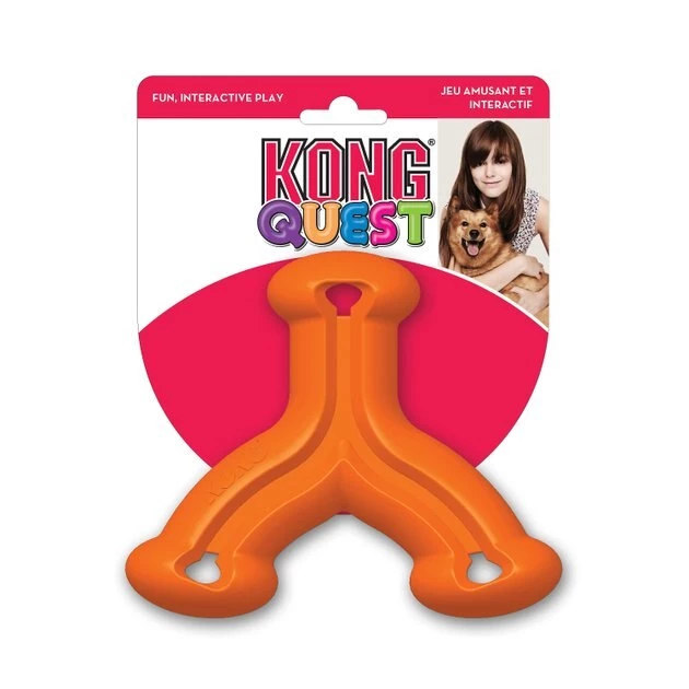 KONG Quest Wishbone Dog Toy, Color Varies 5 KONG Quest Wishbone Dog Toy, Color Varies - Image 4