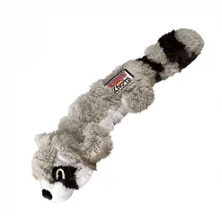 KONG Scrunch Knots Raccoon Dog Toy