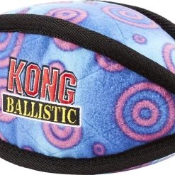 KONG Ballistic Football Dog Toy, Color Varies