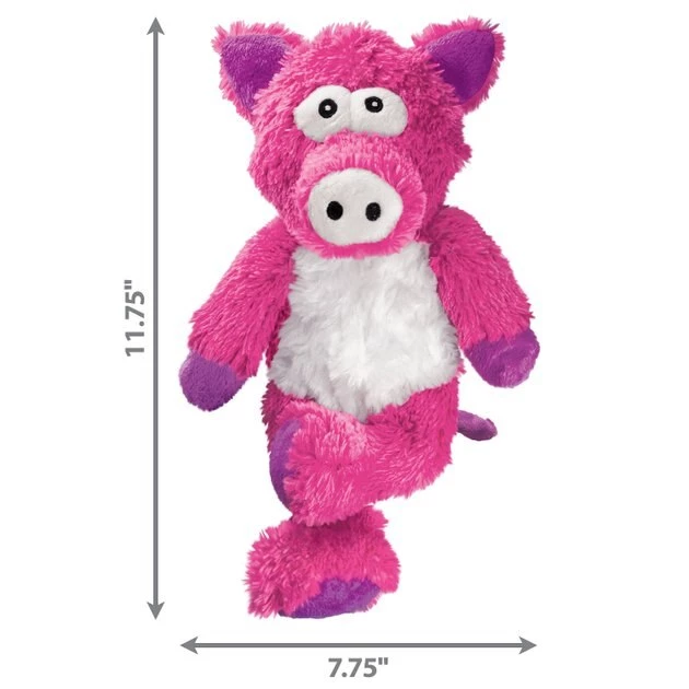 KONG Cross Knots Pig Dog Toy 4 KONG Cross Knots Pig Dog Toy - Image 2