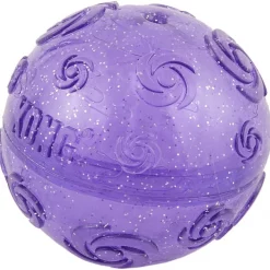 KONG Squeezz Crackle Ball for Dogs, Color Varies