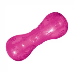 KONG Squeezz Crackle Dumbbell for Dogs, Color Varies