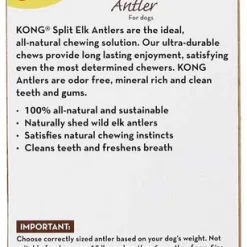 KONG Wild Split Elk Antler Dog Chew 17 KONG Wild Split Elk Antler Dog Chew -KONG Toys Shop 88744 PT8. SY630 V1605342108